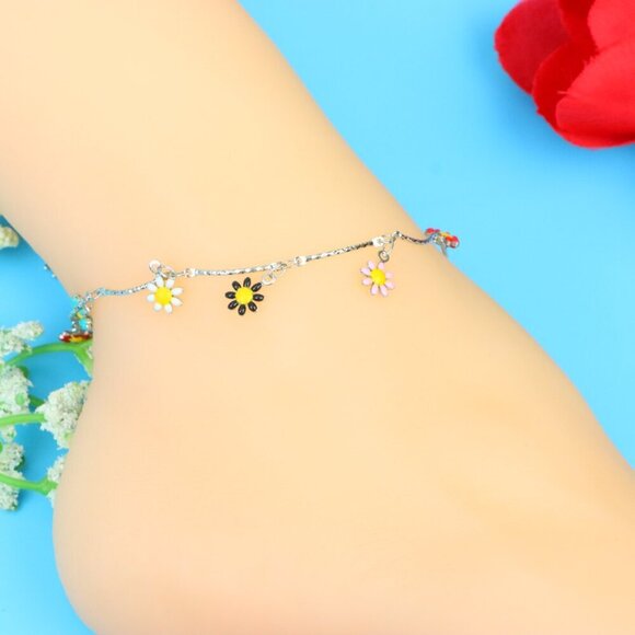 Elegant Handmade Anklet – Perfect for Women & Girls | Ideal Gift Option, DYC1022 - Picture 4 of 7